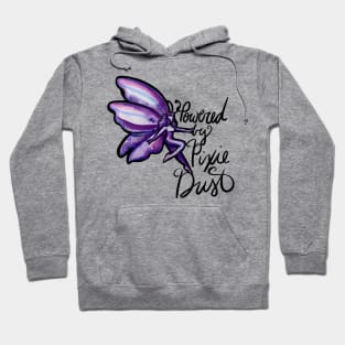 Powered by Pixie Dust Purple Fairy Hoodie